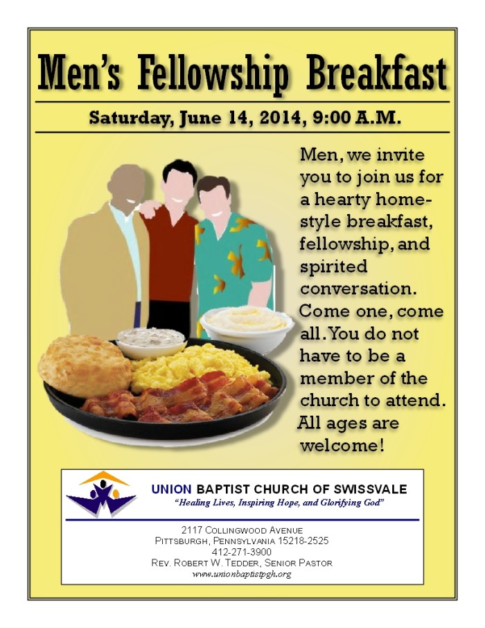 Men's Fellowship Breakfast 06-14-2014