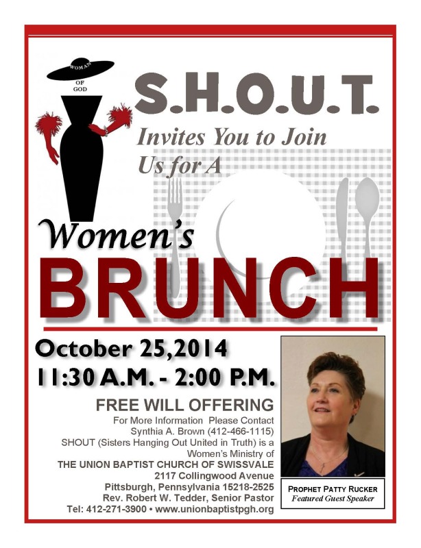 SHOUT Brunch Flyer 10-2014